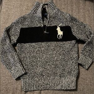 Polo by Ralph Lauren boys Black and white Sweater